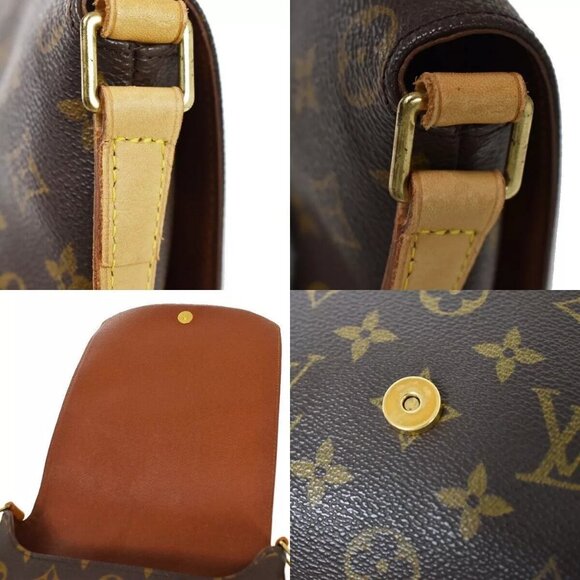 Auth LOUIS VUITTON Musette Salsa Short Shoulder Bag Monogram Brown - Picture 16 of 16